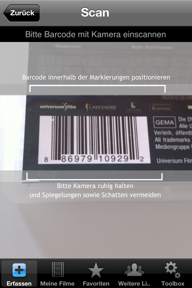 App Tipp: DVDs verwalten mit DVD Shelf App Tipp: DVDs verwalten mit DVD Shelf